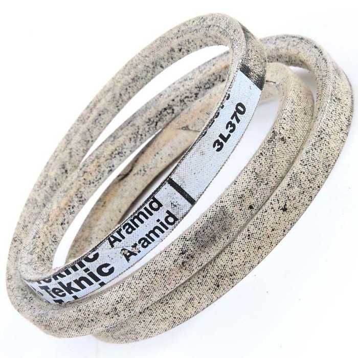 MBL Courroie Trapézoïdale 3L370 (1370), Section 3L, Largeur 3/8", Hauteur 7/32", Longueur 94 Cm, Caoutchouc