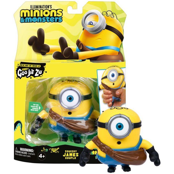 Figurine - MINIONS 3 - James - 13 cm - Dès 4 ans