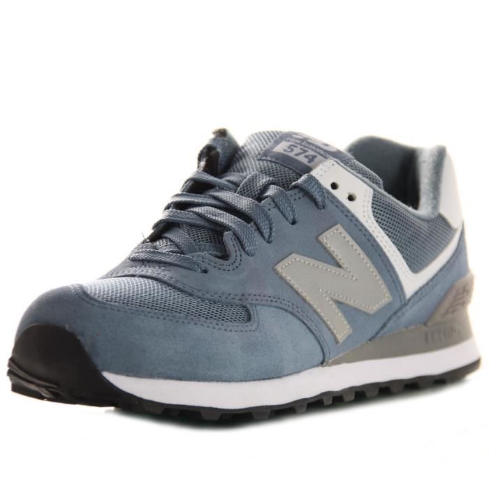 new balance cuir bleu