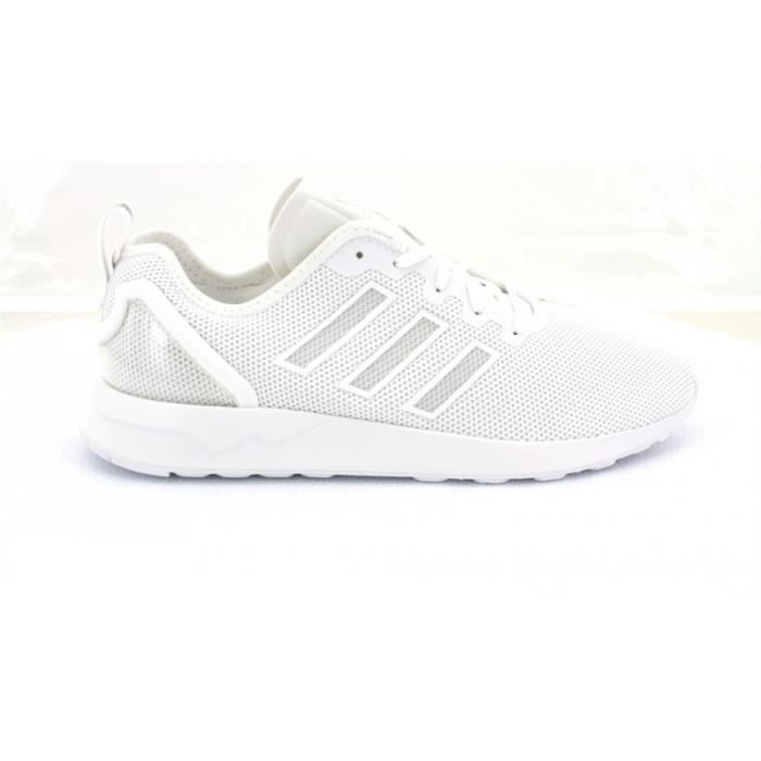 BASKET - Adidas chaussures zx flux Blanc - Achat / Vente basket - Cdiscount