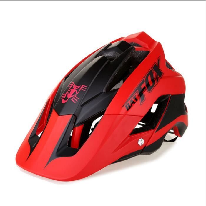 Casque de Vélo Helmet 56-63cm Jaune Noir Avec Visière pour Route Cyclisme Adulte