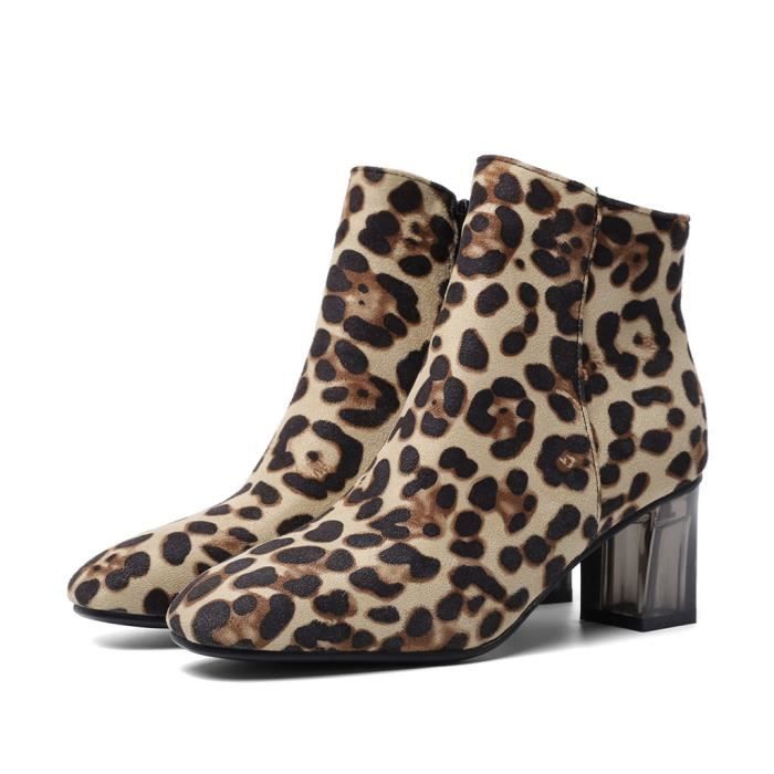 bottines imprimées