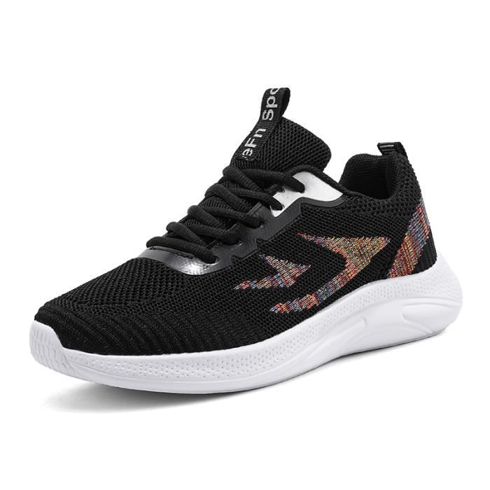 Chaussures de course à pied confortables en mesh pour femme