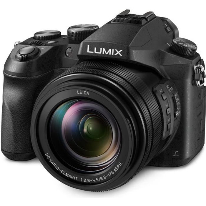 Appareil photo numérique compact PANASONIC FZ2000 - 20.1 mégapixels - Zoom optique 20x - 4K - Noir