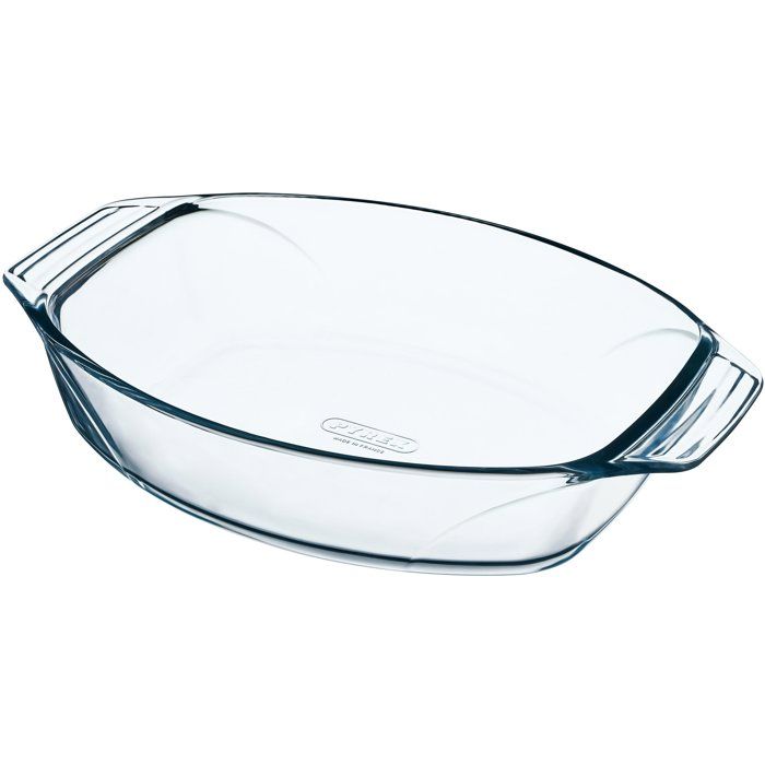 Plat À Four Verre Ovale 39x27 Cm Pyrex Le Plat