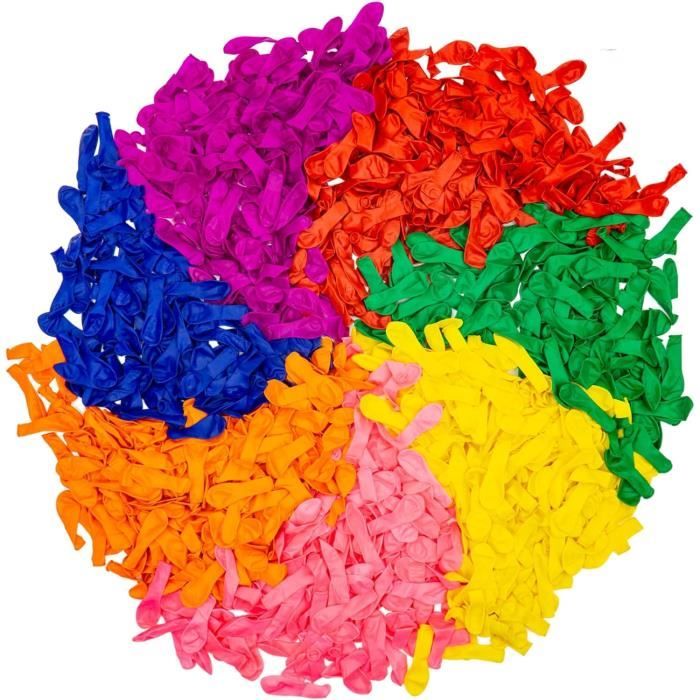 Lot De 12 Bombes à Eau Réutilisables - Jouets D'Été Pour Enfants, Piscine, Plage - Balles Éponge Absorbantes (5cm)