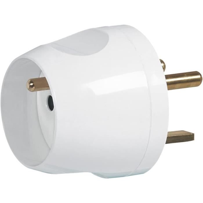 Adaptateur Pour Le Branchement D'Une Fiche 2P+T 16A Sur Une Prise 20A — free download