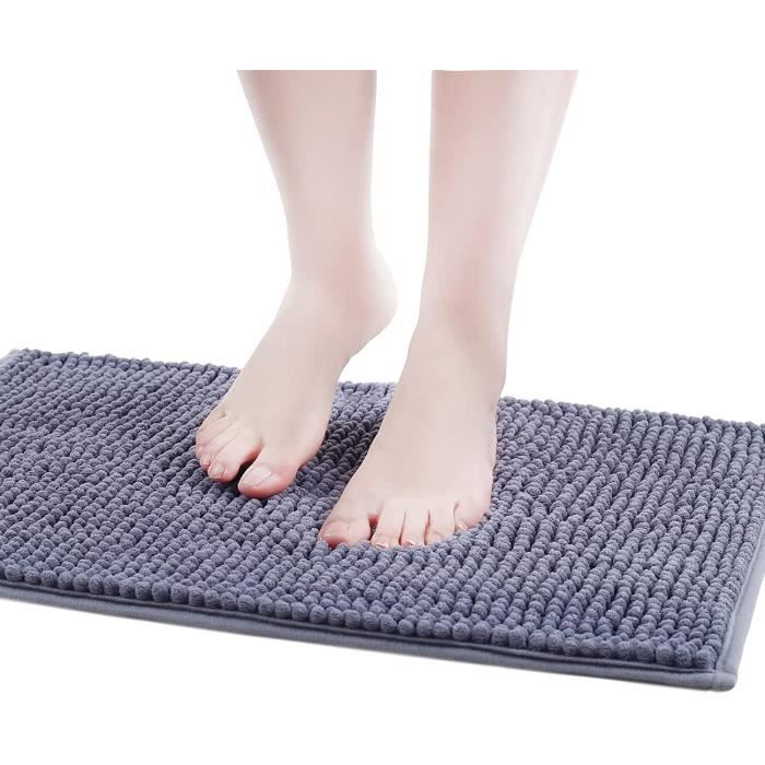 Tapis de Bain Antidérapant, Salle de Bain Super Absorbant