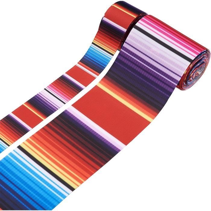 Lot De 4 Paires De Mitaines Longues Rayées - Style Arc-en-ciel, Punk Ou Classique - Pour Danse, Cosplay Ou Quotidien