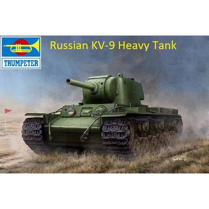 TRUMPETER - Maquette Char Russian Kv-9 Heavy Tank Trumpeter 09563 1 ...