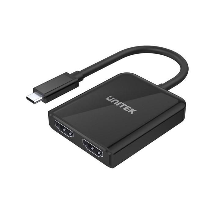 UNITEK Y-6355 Adaptateur Micro/Mini HDMI Vers VGA + Audio - Noir