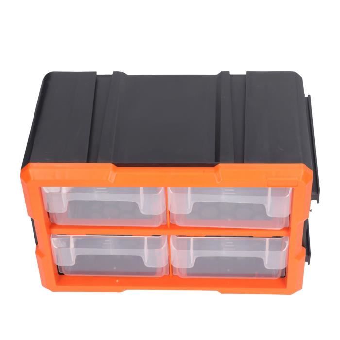 Armoire de rangement en plastique PVC avec 4 tiroirs pour composants