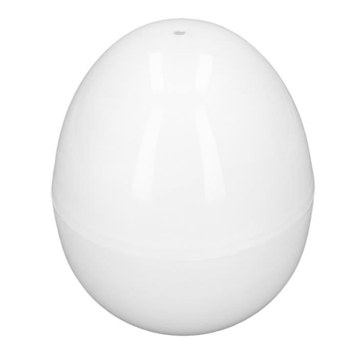 Lot De 6 Coquetiers Incassables Blancs - Qualité Alimentaire, Empilables, Antidérapants - Pour œufs Durs, Mous, Petit-déjeuner