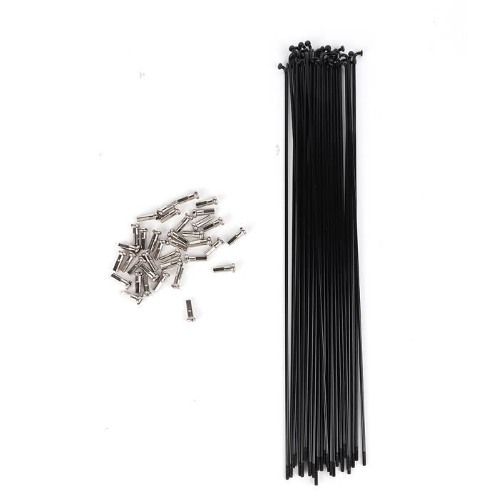 ( 261)36pcs Rayons De Vélo Rayons De Vélo De Montagne En Acier 45 14G