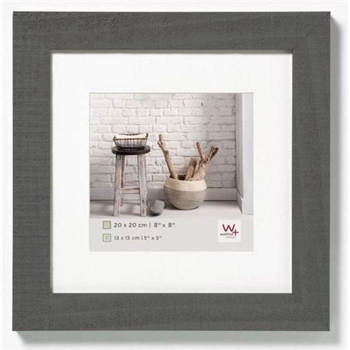 Cadre photo New Lifestyle 50x60 cm Acier Walther Design | Leroy Merlin Cadre photo New Lifestyle 50x60 cm Acier Walther Design | Leroy Merlin