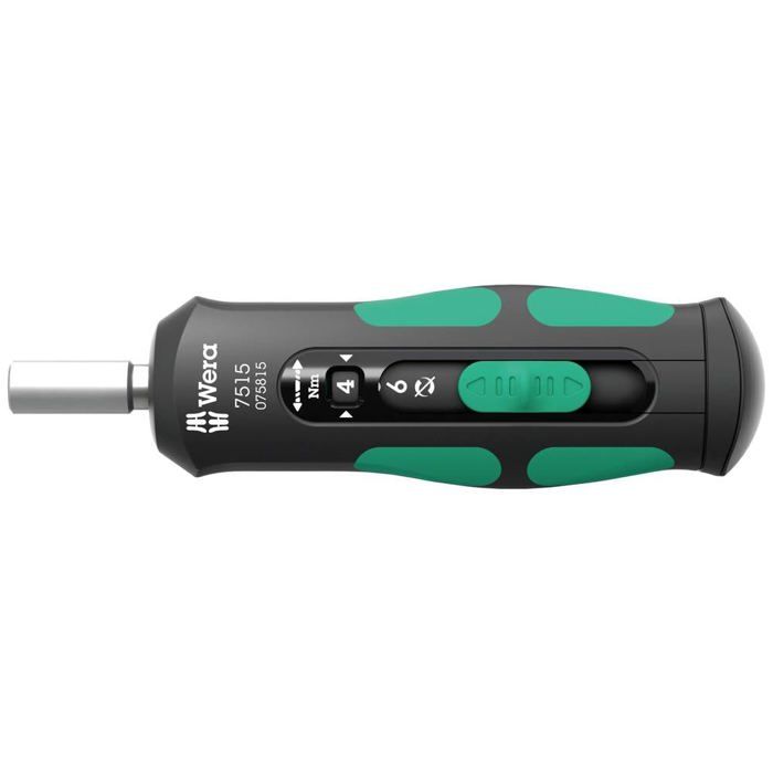 Wera 05075815001 pour latelier Tournevis dynamométrique
