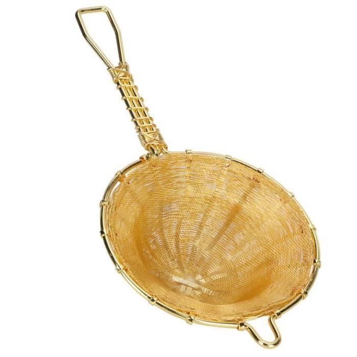 Passoire à Thé En Acier Inoxydable NAMOARLY - Filtre à Feuilles De Thé En Vrac Avec Couvercle | 10,2x8,3 Cm