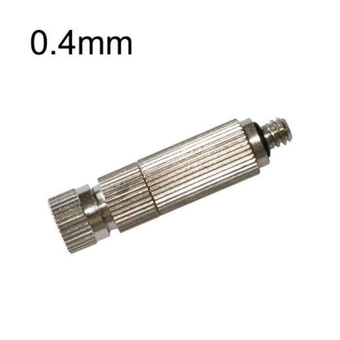 Raccord En PVC -2" Avec Buse De Brumisation En Laiton 20 Pièces En PVC