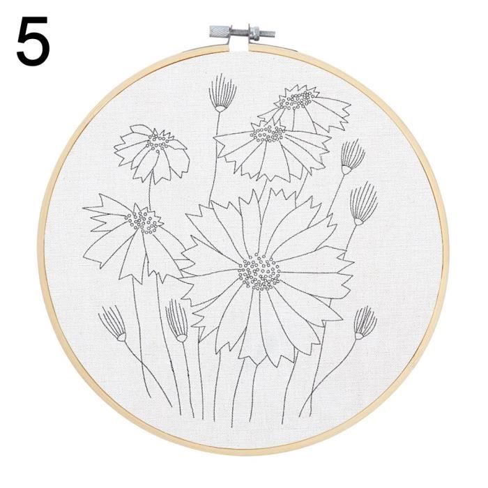 2 Tissus à Broder Coton/lin 50 X 70 Cm – Blanc, Pour Point De Croix, Couture, Artisanat – Toile Respirante Et Peu élastique