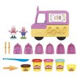 Play-Doh Peppa et le camion de glaces - Figurines Peppa et George et 5 pots de pâte à modeler - Les héros-1