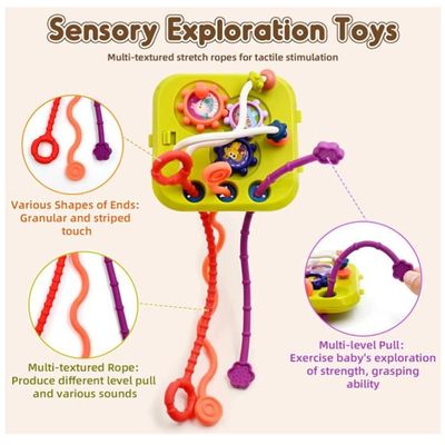 Jouets Montessori Bébé 1 An - Jeux Sensoriels Éducatifs Dashfor