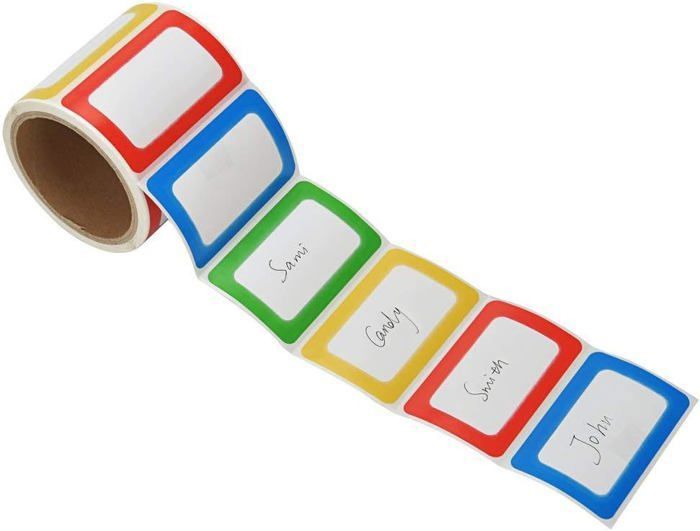 Lot De 164 étiquettes Autocollantes Personnalisables – Imperméables, Motifs Mignons, Pour école, Biberons, Jouets
