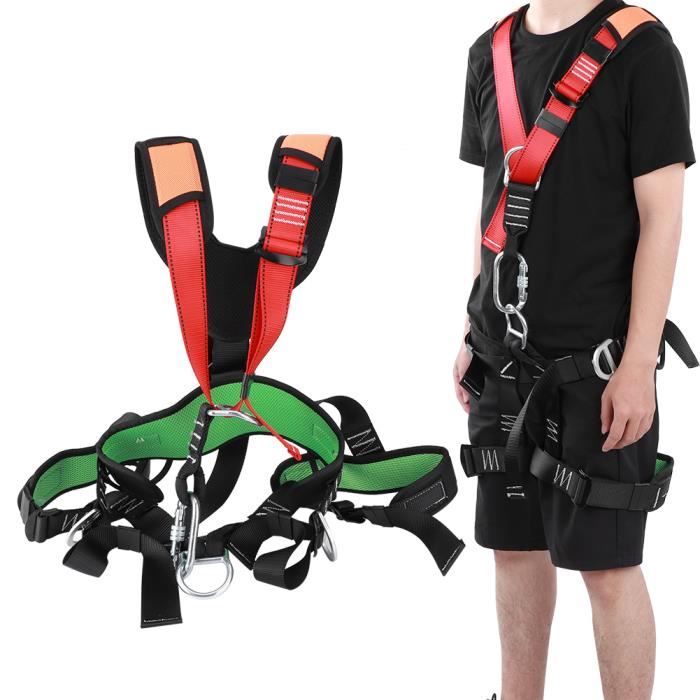 BEL Ceinture de sécurité portable de haute résistance de harnais d'escalade  de sports de plein air - Cdiscount Sport