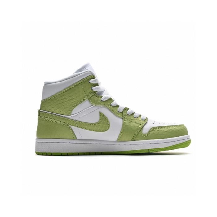 air jordan 1 mid spruce aura