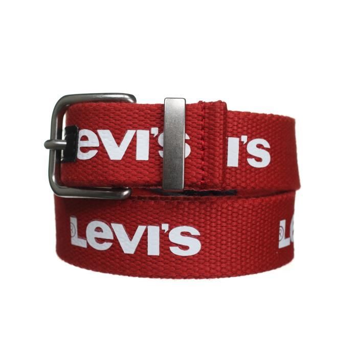Ceinture garcon Levi s Kids 6900 R2f Chili Pepper Rouge Cdiscount Pret a Porter