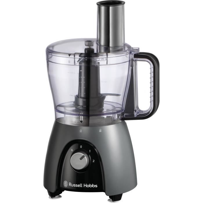Russell Hobbs Robot De Cuisine Compact Home Multifonction 1,2L - Hachoir, Coupe Et Râpe 2 Vitesses