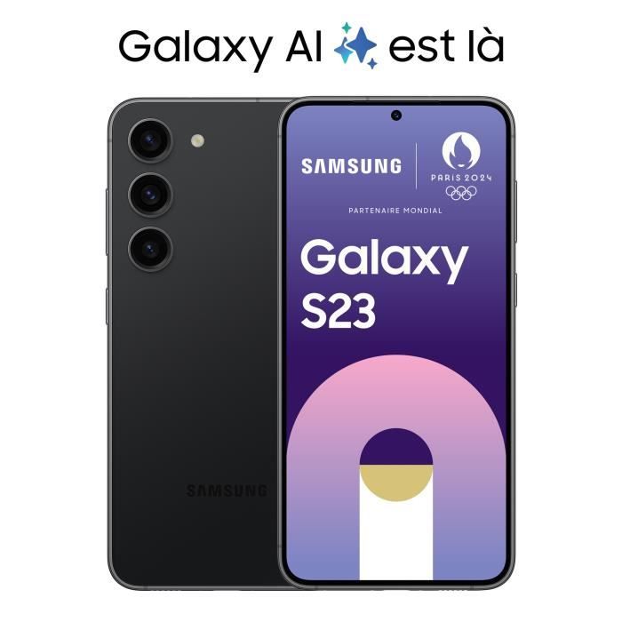 SAMSUNG Galaxy S23 256Go Noir - Cdiscount Téléphonie