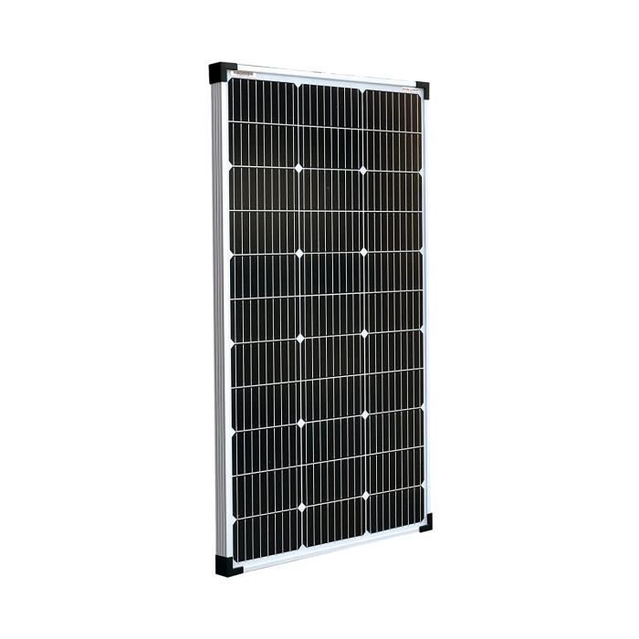 Enjoy Solar Mono 100W Black 12V Panneau Solaire Monocristallin - Camping-Car Jardin Bateau