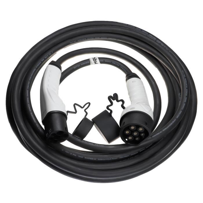 Vhbw Câble de recharge type 2 vers type 2 compatible avec Hyundai Tucson  PHEV voiture électrique - 1 phase, 32 A, 7 kW, 10 m - Cdiscount Auto
