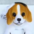 A -Beagle – peluche d'intérieur de voiture, mignon, coréen, chien qui bouge la tête, accessoires de décoration P-2