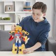 Transformers Cyberverse - Robot Action Optimus Prime Ark Power Camion - 30cm - HASBRO - Jaune - Mixte - Enfant-2