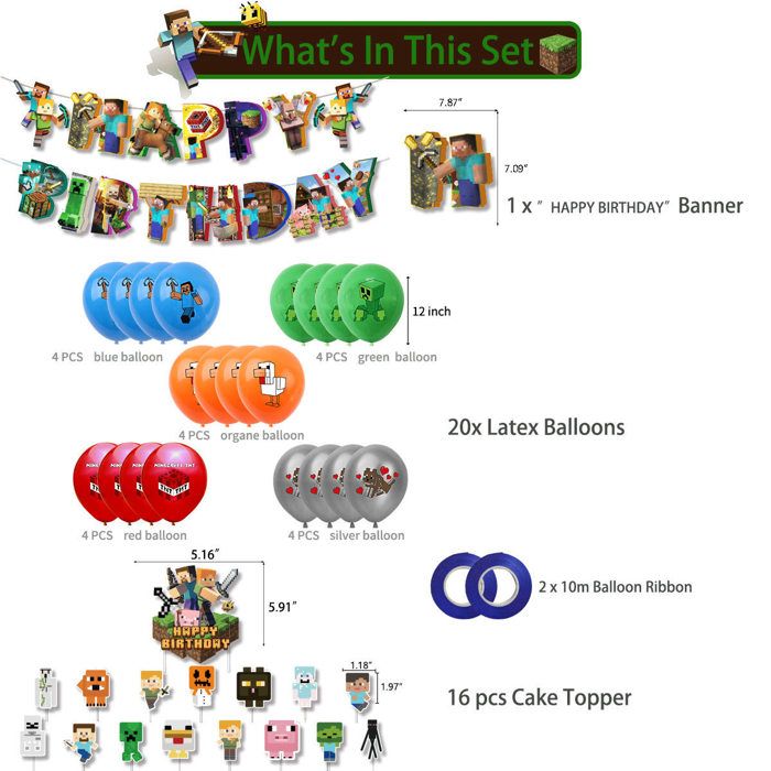 Decoration Anniversaire Voiture 4 Ans, Deco Anniversaire Transport, Set De Ballon De Voiture