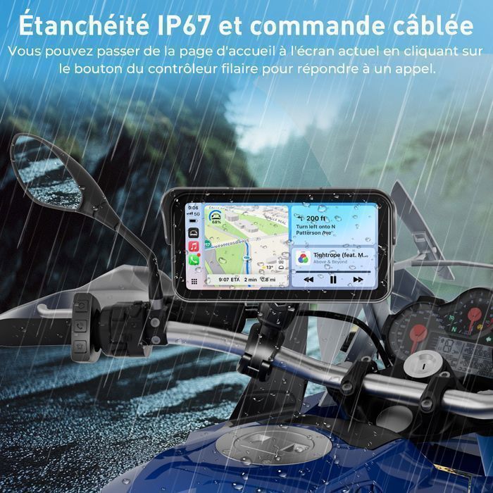 Carpuride W603 Autoradio, 6,3