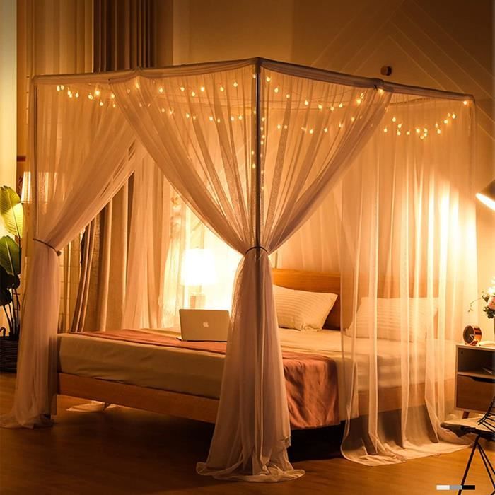 Lit Double Moustiquaire Lit à Baldaquin 894 - Chine Pop Up Stand Et Affichage D'exposition Prix