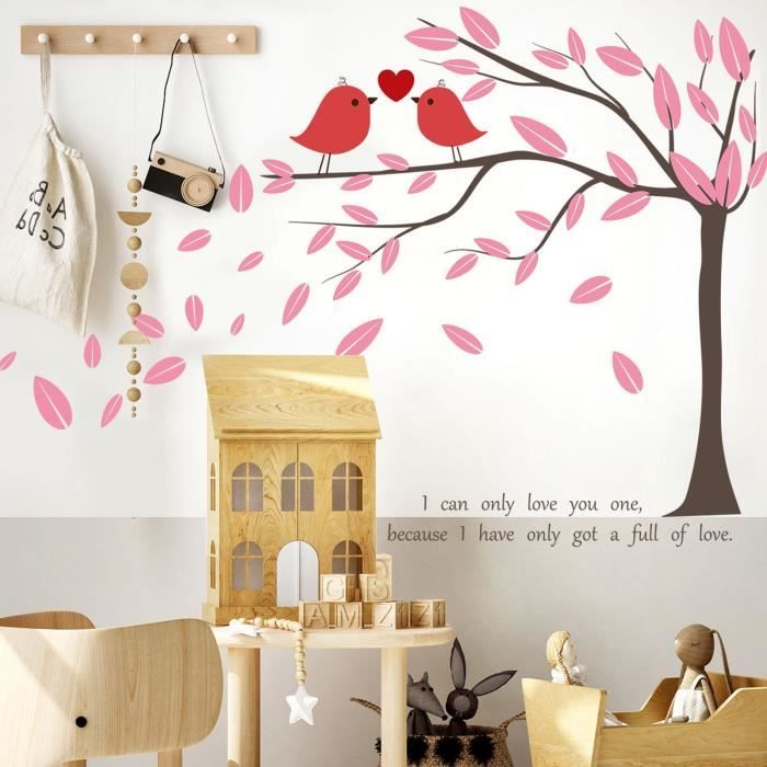 Inseparables Sticker Autocollant inséparable de la Saint-Valentin salon chambre Stickers ...