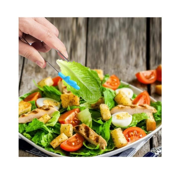 Lot De 18 Mini Pinces à Apéritif Premium – Acier Inoxydable 4,33 Pouces, Passe Au Lave-Vaisselle