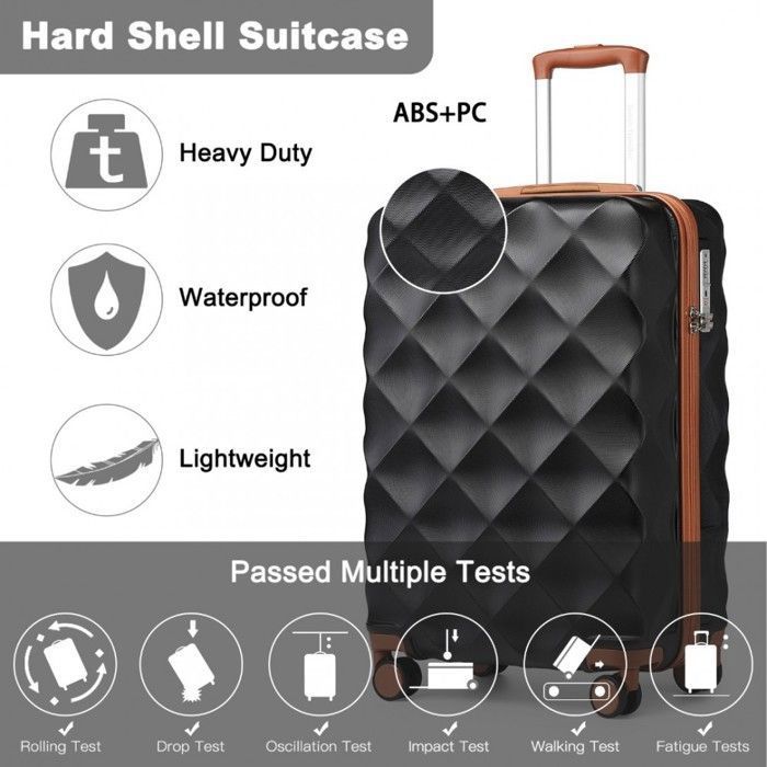 Valise De Maquillage British Traveller XS Coque Rigide 14 Pouces - Mini Bagage Voyage