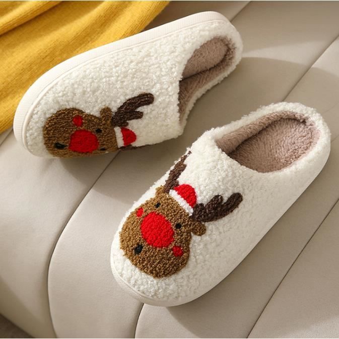 Chaussons hotsell femme cdiscount