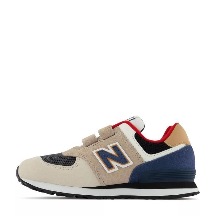 Baskets New Balance 574 Enfant Scratch Beige Polyester