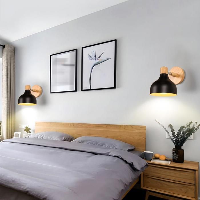 Appliques Murales Vintage Sans Fil - Lot De 2 - LED Rechargeable, Télécommande, Verre Vert - Pour Chambre, Salon - 9