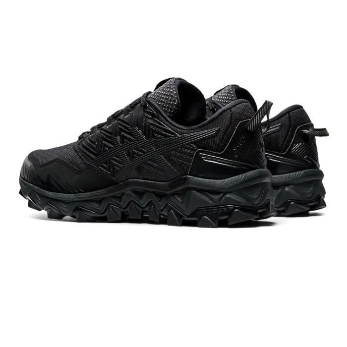 Basket asics online femme noir