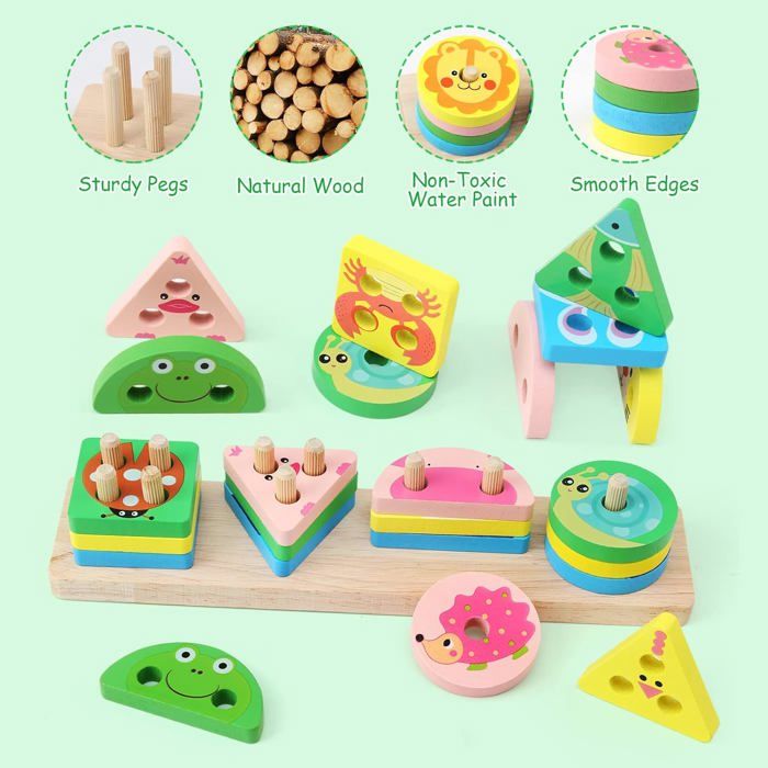 Jouets De Tri Des Couleurs Jouets Sensoriels, Jeu De Tunisia