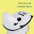 BEBECONFORT Mini toilette Panda, Pot avec bruit de chasse d'eau, Rose-5