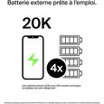 BELKIN - batterie - Power Bank 20,000MAH 30W white-5