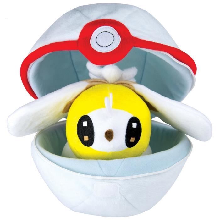POKEMON Peluche Zip Pokémon et Poké BallModèle aléatoire