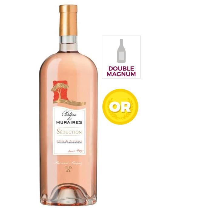 Magnum Bernard Magrez Château des Muraires 2016 Côtes de Provence - Vin rosé de Provence